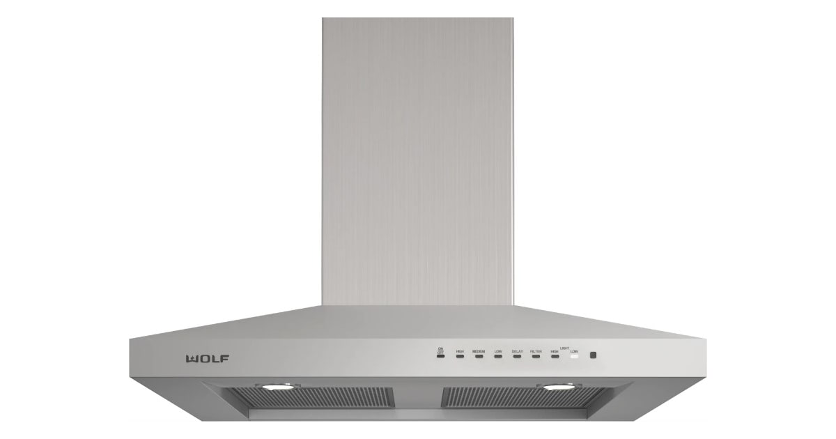 Wolf VW36S 36 Inch Wide Wall Mounted Range Hood