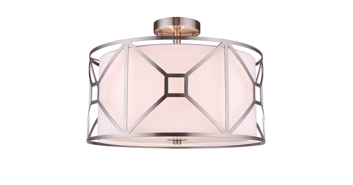 Woodbridge Lighting 17135STNS117A1 Regan 3 Light 17" Wide