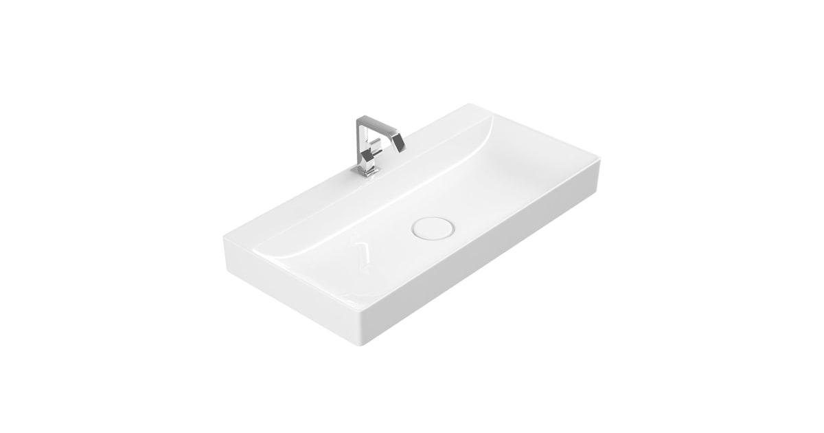 WS Bath Collections Vision 6490 WG Vision 35-3/8