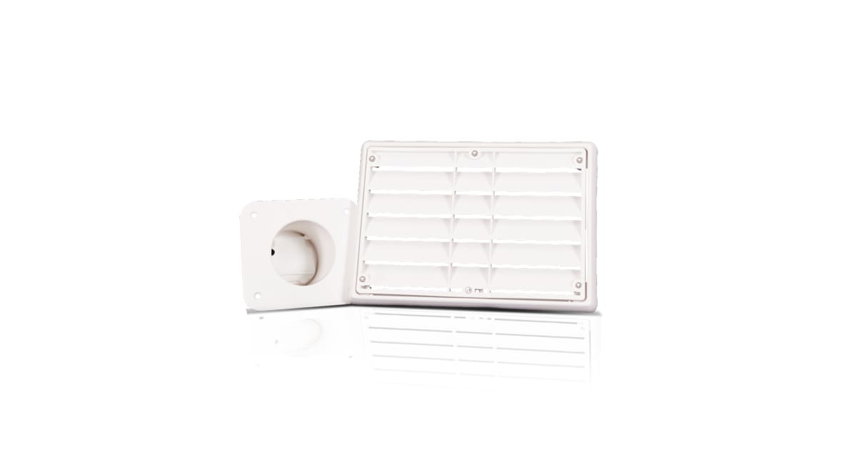 X Vent Box 4ILS12H 4" Round Duct UV Resistant