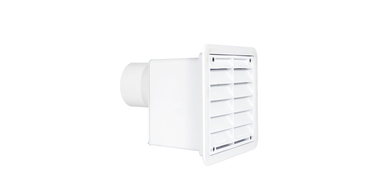 X Vent Box 4SEBF 4" Round Duct Polypropylene Exhaust