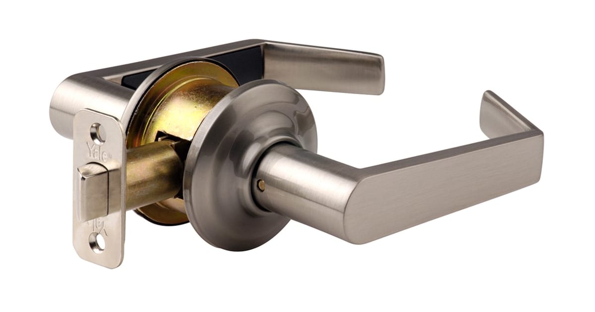 Yale 21AUUS15 Augustus Series Privacy Door Lever Set