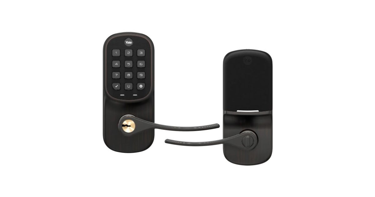 Yale YRL216CBA0BP Electronic Single Cylinder Keyless