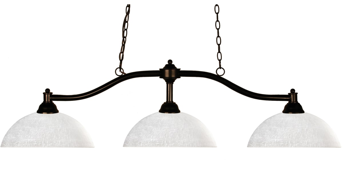 MADNESS  Lサイズ Z-Lite 147BRZ-DWL14 Chance 3 Light Chandelier with White