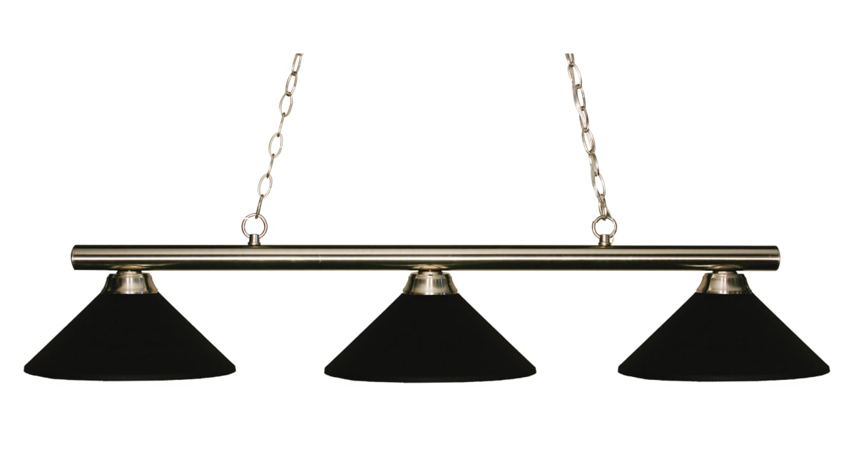 Z-Lite 155-3BN-MMB Sharp Shooter 3 Light Chandelier with | Build.com