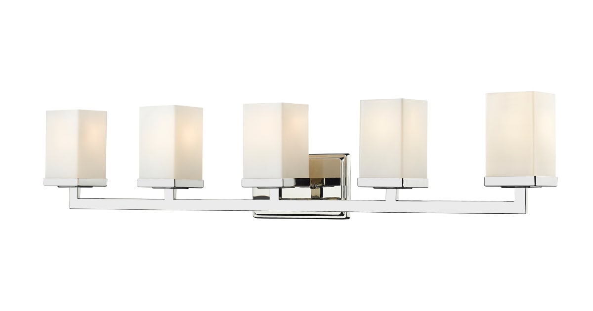 Z-Lite 1901-5V Tidal 5 Light Bathroom Vanity Light with | Build.com