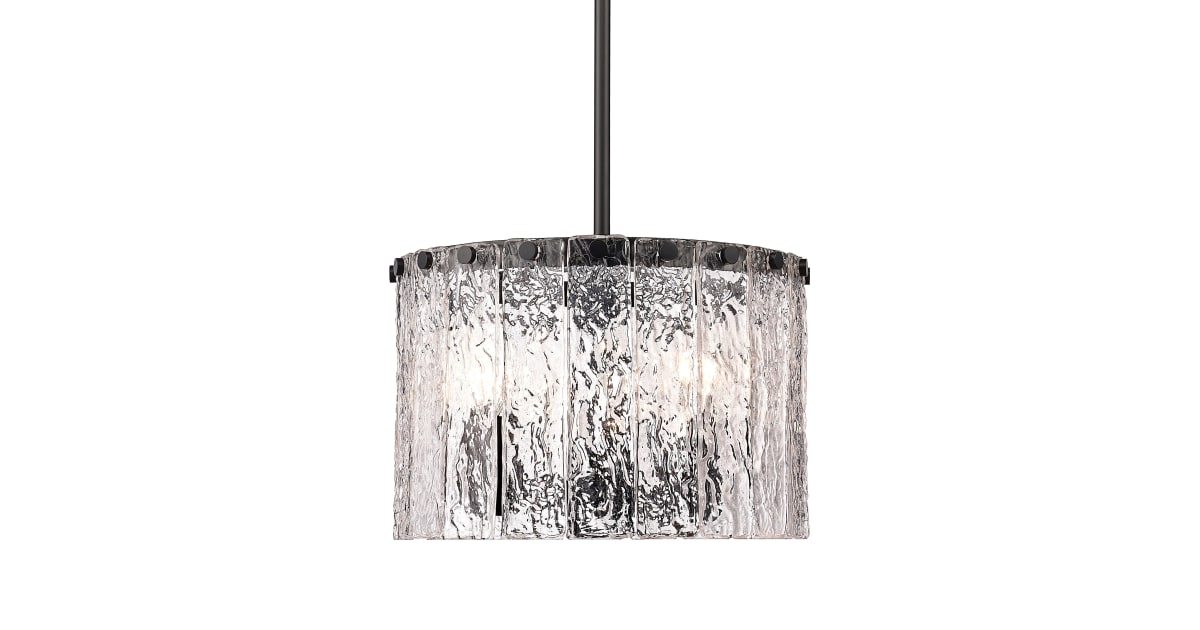 Z-Lite 1943P12-MB Glacier 3 Light 13