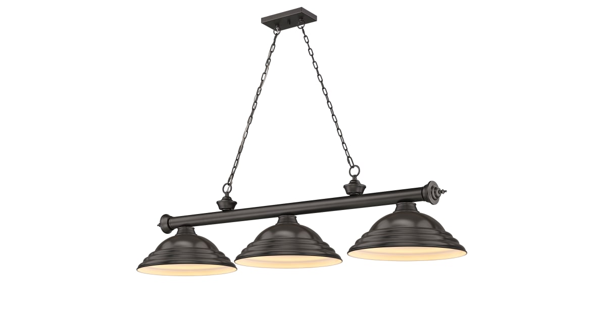 Z-Lite 2306-3BRZ-SBRZ Cordon 3 Light 16