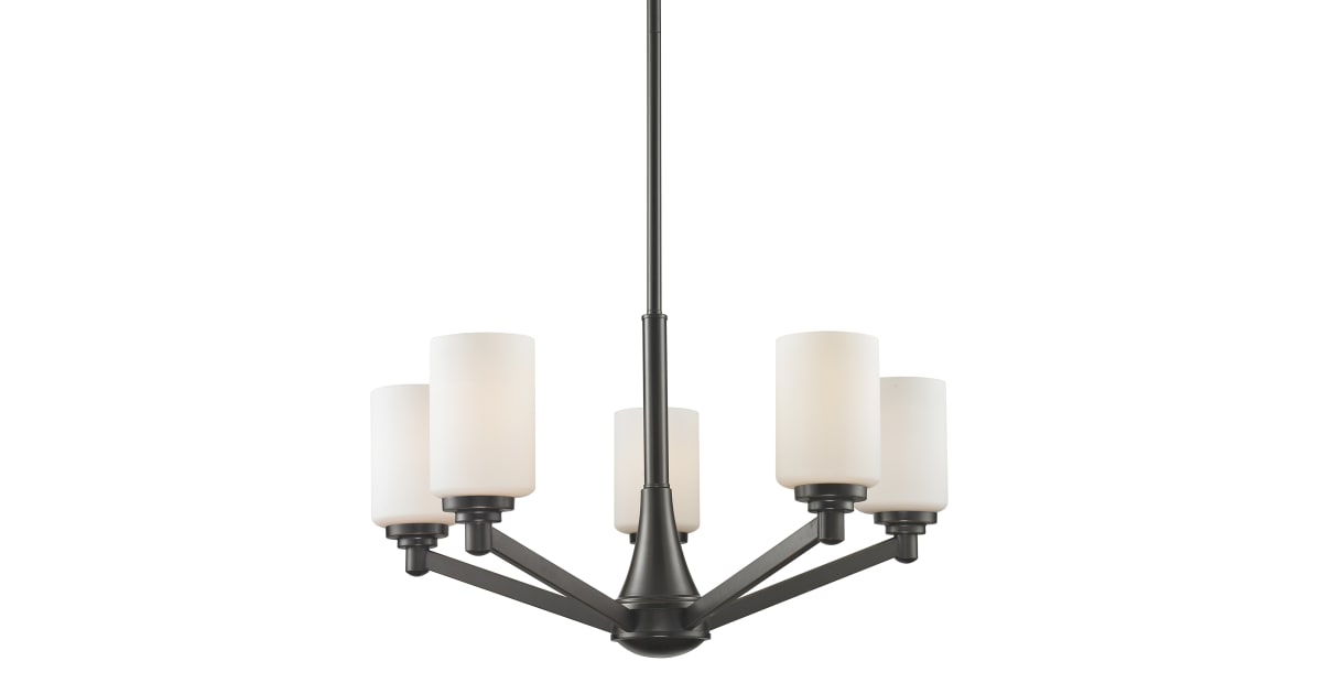 豪華で新しい Tier 1 Light 5 Montego 411-5 Z-Lite Chandelier Matte with ギター