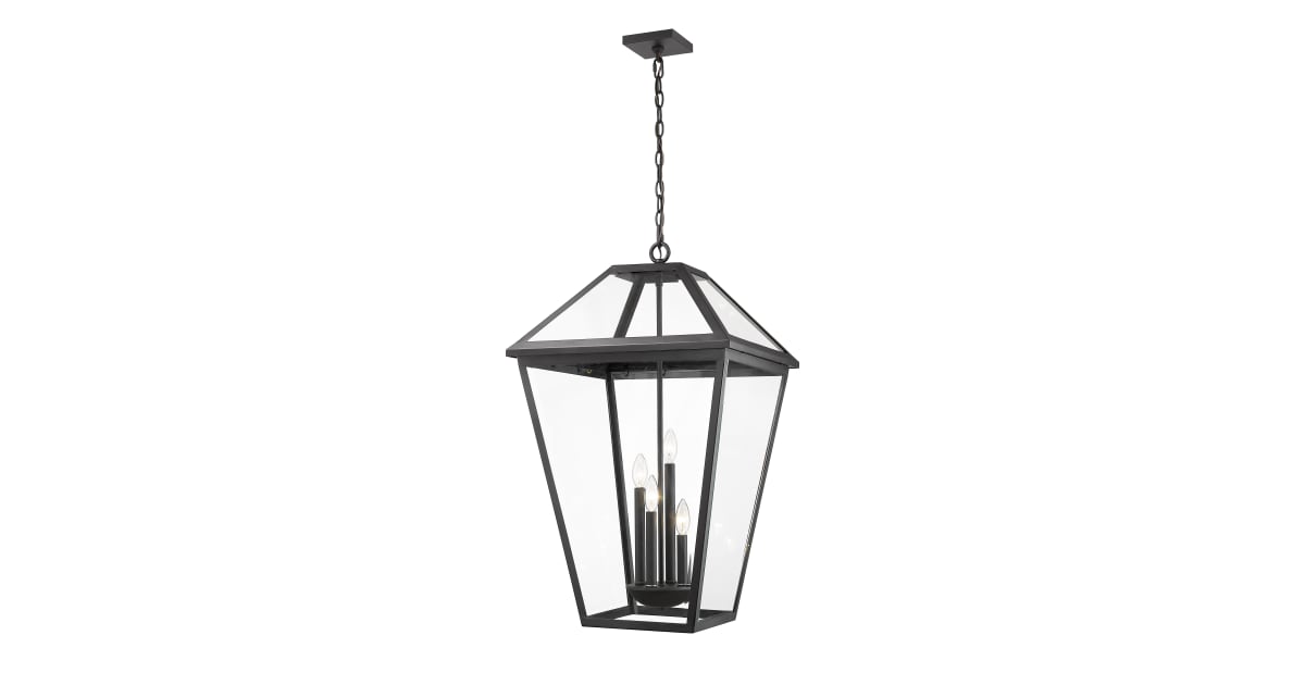 Z-Lite 579CHXLX-BK Talbot 4 Light 20