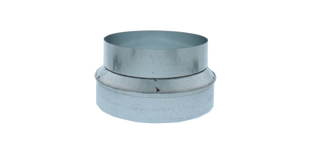 Zephyr AK00035 8 Inch to 7 Inch Tapered Duct Reducer for Range Hood ...