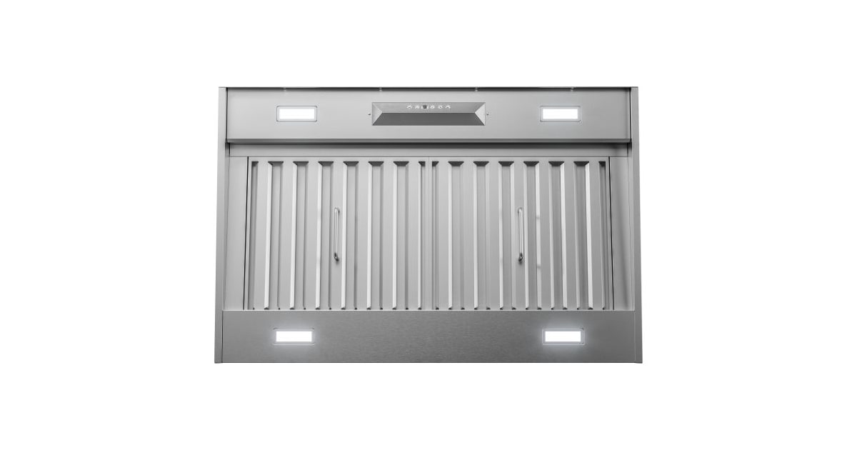 Zephyr AK9334BS Monsoon II 1200 CFM 34 Inch Wide Insert Range Hood