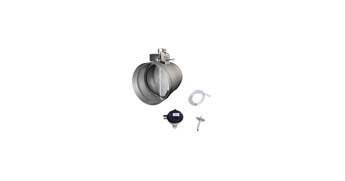 Zephyr MUA008A 8 Inch Round Universal Make Up Air Damper