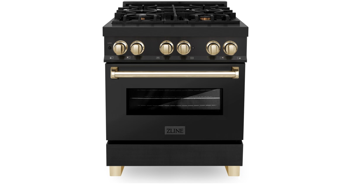 ZLINE RABZ-30-G Autograph Edition 30 Inch Wide 4 Cu. Ft. Free Standing ...