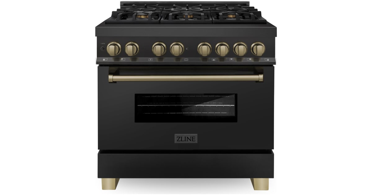 ZLINE RABZ-36-CB Autograph Edition 36 Inch Wide 4.6 Cu. Ft. Free ...