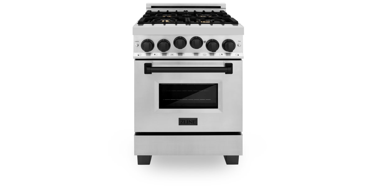 ZLINE RGZ24MB 24 Inch Wide 2.8 Cu. Ft. Free Standing