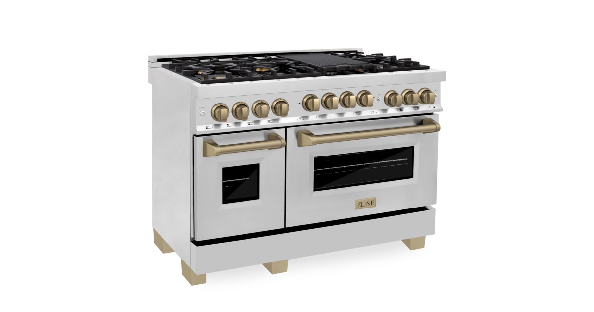 ZLINE RGZ48CB 48 Inch Wide 6 Cu. Ft. Free Standing