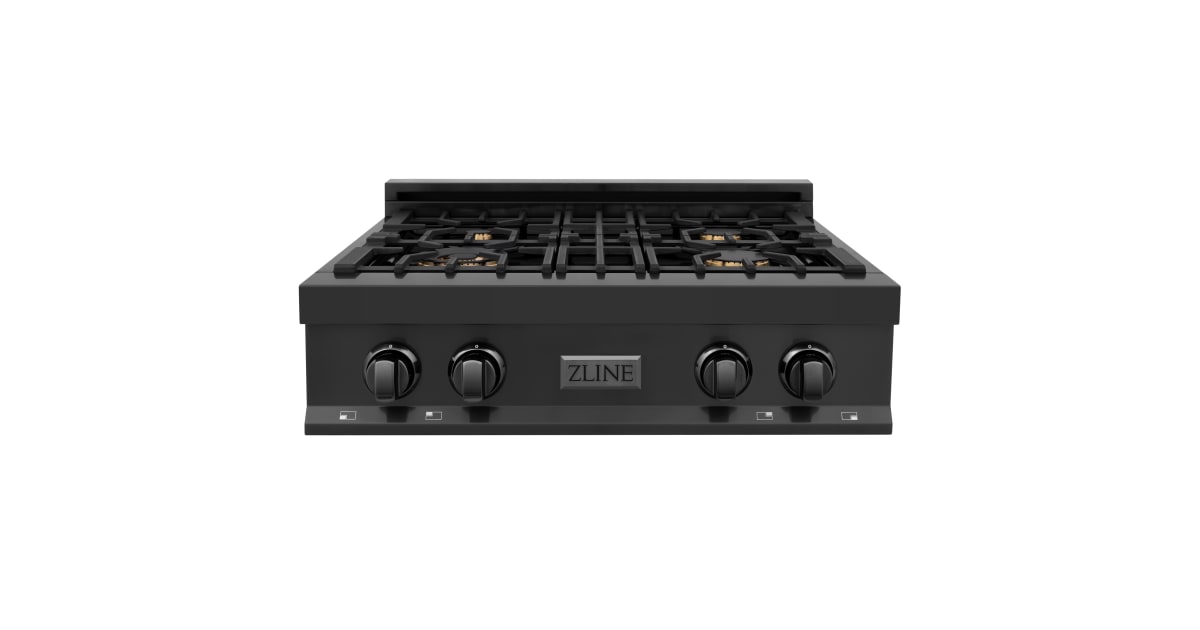 ZLINE RTBBR30 30 Inch Wide 4 Burner Gas Cooktop with