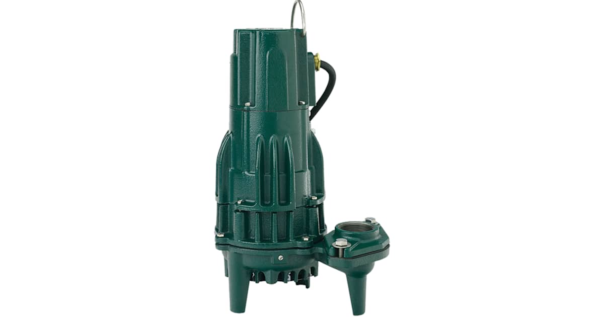 Zoeller 161-0002 Model 161 Nonautomatic Effluent Pump 0.50 HP, 115V ...