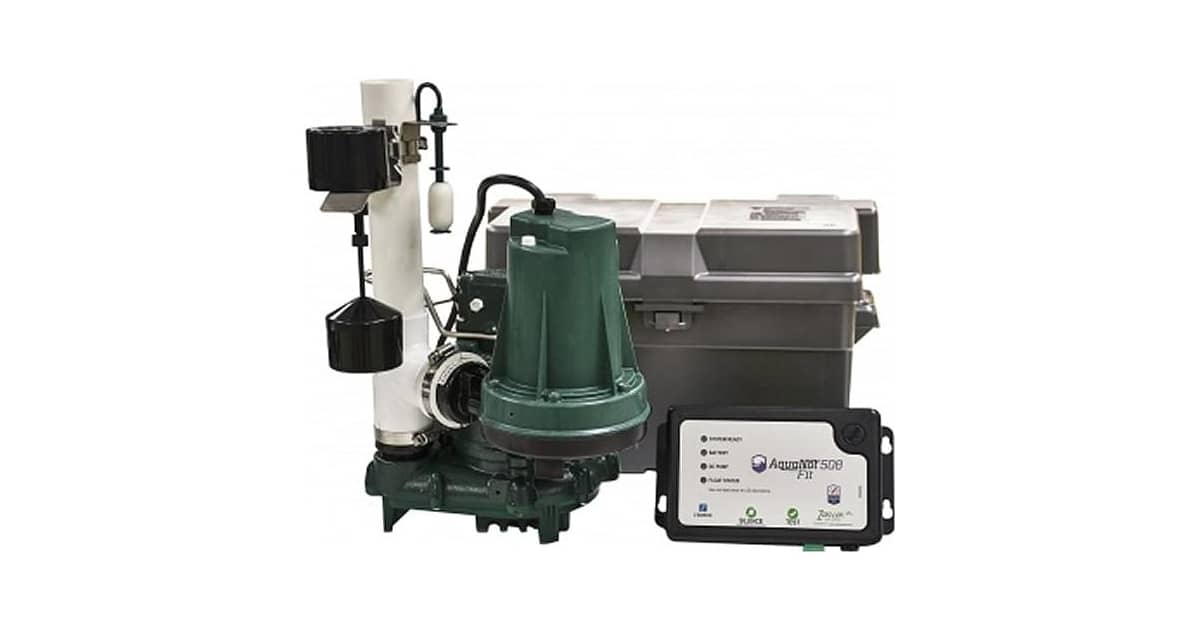 Zoeller Backup Sump Pumpnull