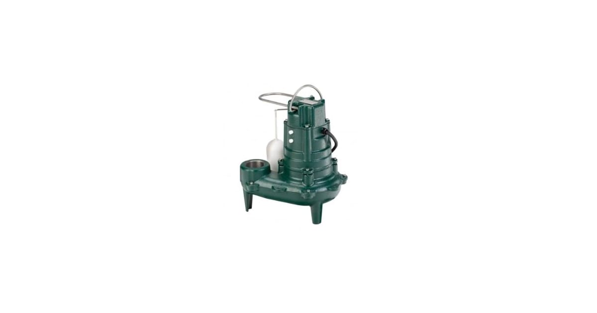 Zoeller M2670006 Model 267 Cast Iron Sewage Ejector Pump