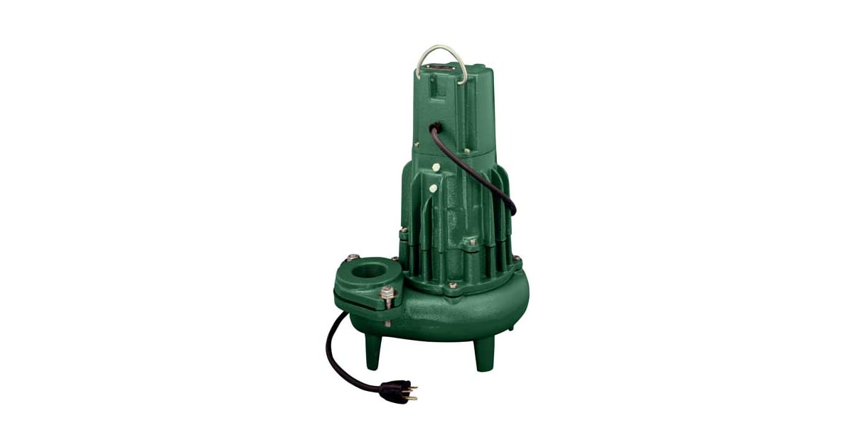 Zoeller 2840004 1 HP 230V Manual Submersible Sewage Pump