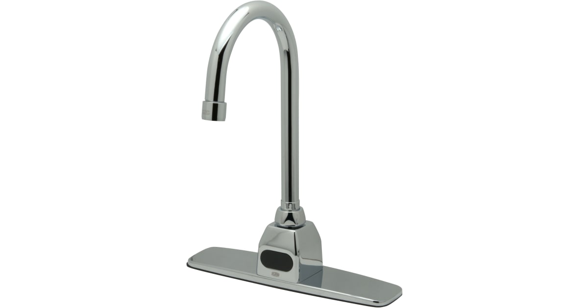 Zurn (Z6920-XL) AquaSense 1 Hole Gooseneck Sensor Faucet, 0.5 GPM, Chrome
