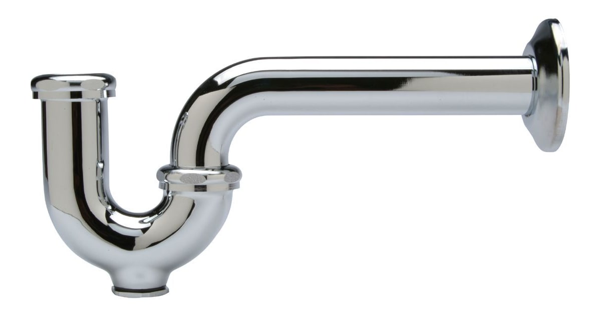 Zurn Z8700PC PTrap with Wall Bend and Cleanout Ferguson Home