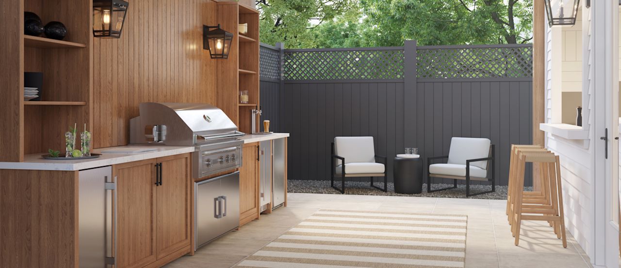 outdoor lifestyle kitchen