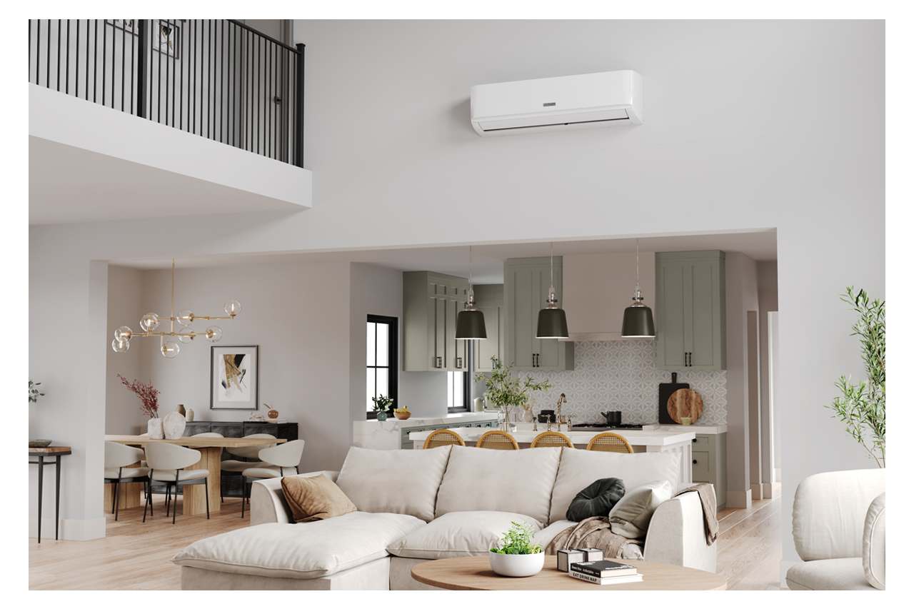 Contemporary Home featuring a Mini Split Unit