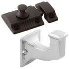 Robe Hooks and Cabinet Latches