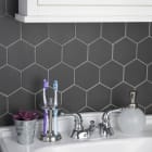 Hexagon Backsplash Tile
