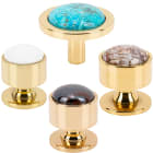 FireSky - Natural Stone & Solid Brass