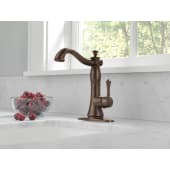 Delta-1997LF-Installed Faucet in Venetian Bronze