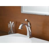Delta-551-DST-Installed Faucet in Chrome