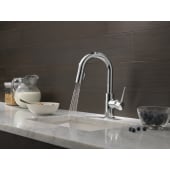 Delta-9959-DST-Running Faucet in Spray Mode in Chrome