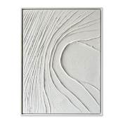 A and E Bath and Shower Eternity 48" x 36" Framed Abstract Painting N/A