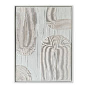 A and E Bath and Shower Reverie 48" x 36" Framed Abstract Painting N/A