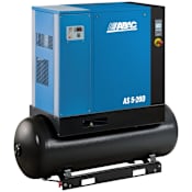 ABAC Air Compressors 10 HP 131 Gal 150 Max PSI Stationary Electric (208, 230, 460 Volt) Rotary Air Compressor with Dryer N/A