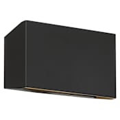 Access Lighting Amora 2 Light 6" Tall LED Wall Sconce Black