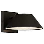 Access Lighting Solano 5" Tall LED Wall Sconce Black