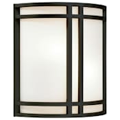 Access Lighting Artemis 2 Light 12" Tall Indoor Wall Sconce Matte Black