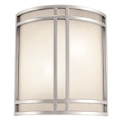 Access Lighting Artemis 2 Light 12" Tall LED Wall Sconce - 3000K Satin / Opal