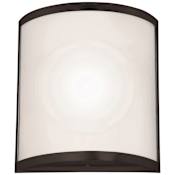 Access Lighting Artemis Basic 2 Light 11" Tall Wall Sconce Brushed Steel / Opal