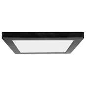 Access Lighting ModPLUS 12" Wide LED Flush Mount Square Ceiling Fixture Black