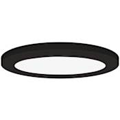 Access Lighting Slim 7" Wide LED Flush Mount Ceiling Fixture Black / White