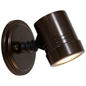 Access Lighting Myra 4-1/2" Tall Marine Grade Adjustable Spotlight Wall Sconce Bronze / Clear