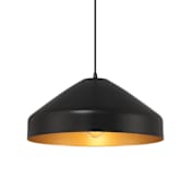 Access Lighting Prism 14" Wide Pendant Matte Black