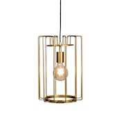 Access Lighting Wired 9" Wide LED Mini Pendant Gold