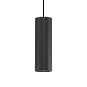 Access Lighting Pilson 5" Wide Mini Pendant Matte Black